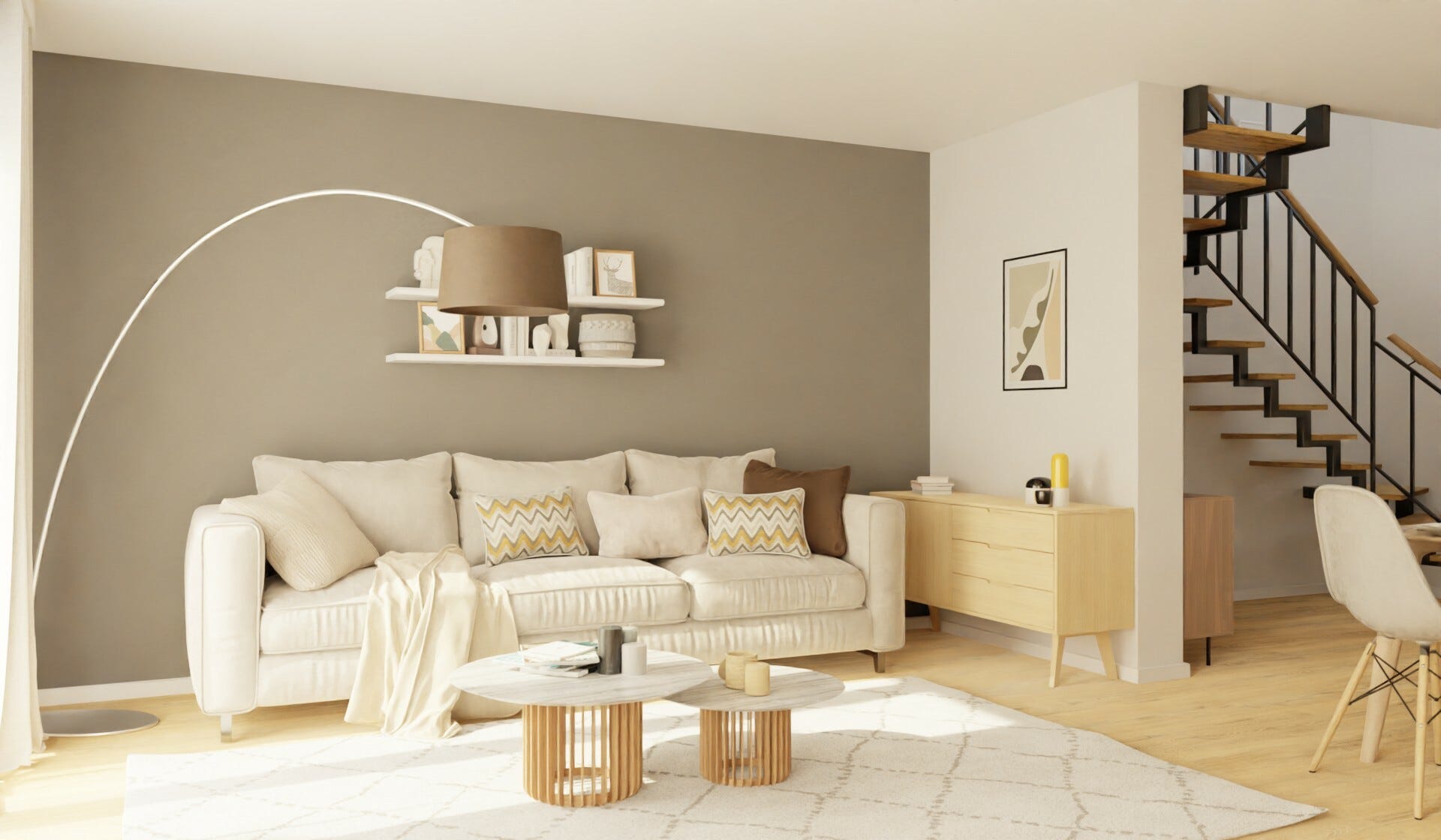 Vorschaubild zum virtuellen Rundgang. Eine textliche Beschreibung des Wohnraums ist alternativ auf der Seite der Einheit verfügbar.