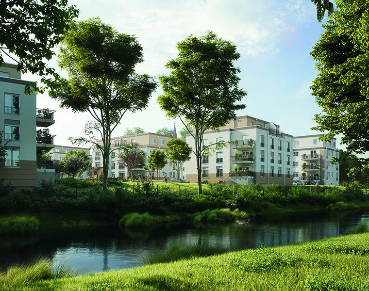 Zossen: Quartier am alten Schlosspark – 22 Eigentumswohnungen