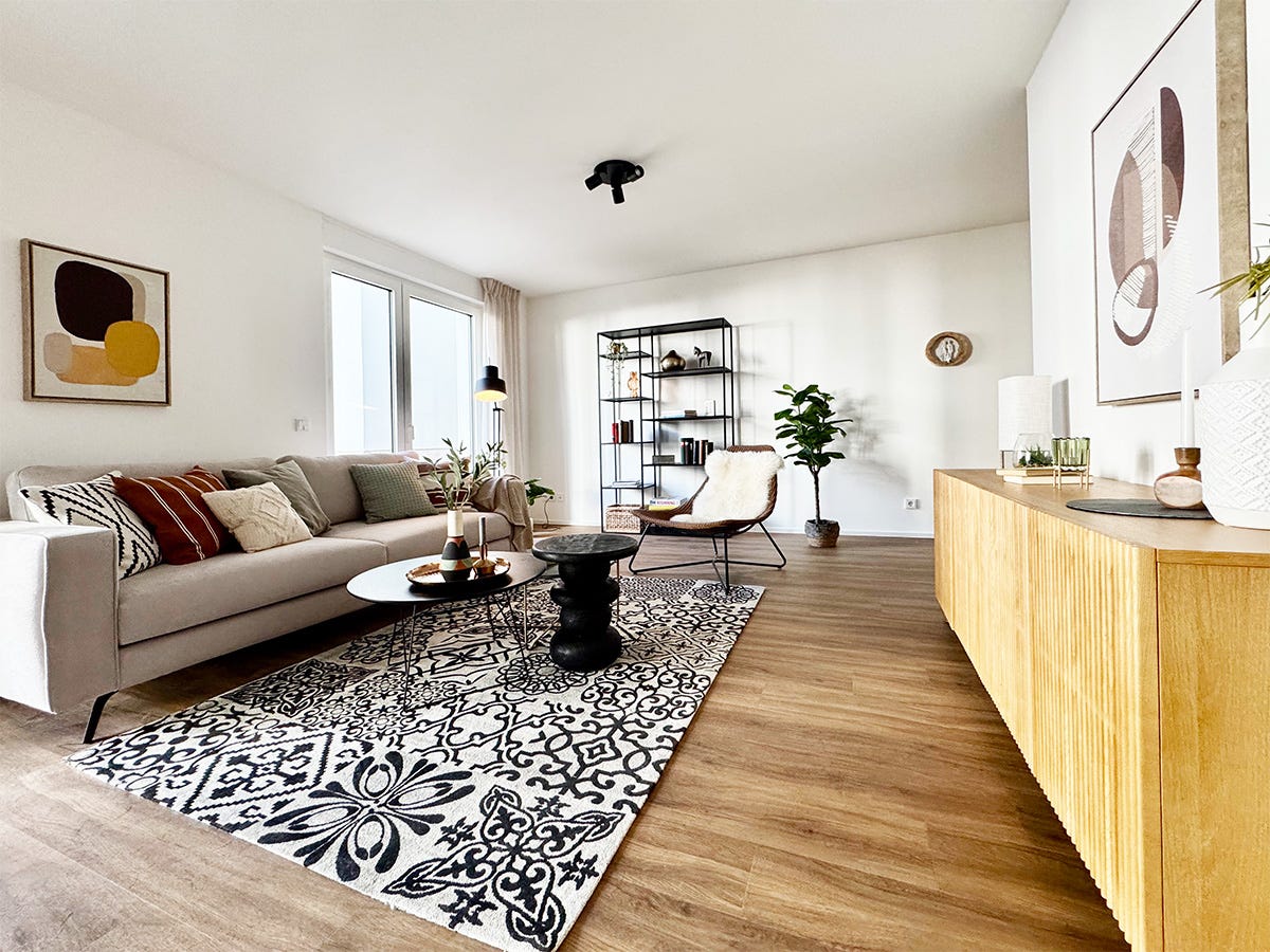 Düsseldorf-Benrath: Musterwohnung im Projekt "Paulshöfe"