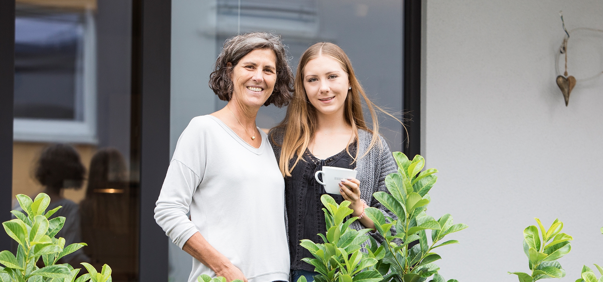 Zu Besuch bei Dorothee und Caroline