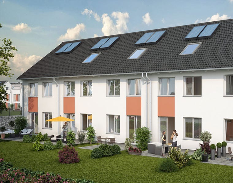 Referenzfoto eines Neubauprojektes von Bonava